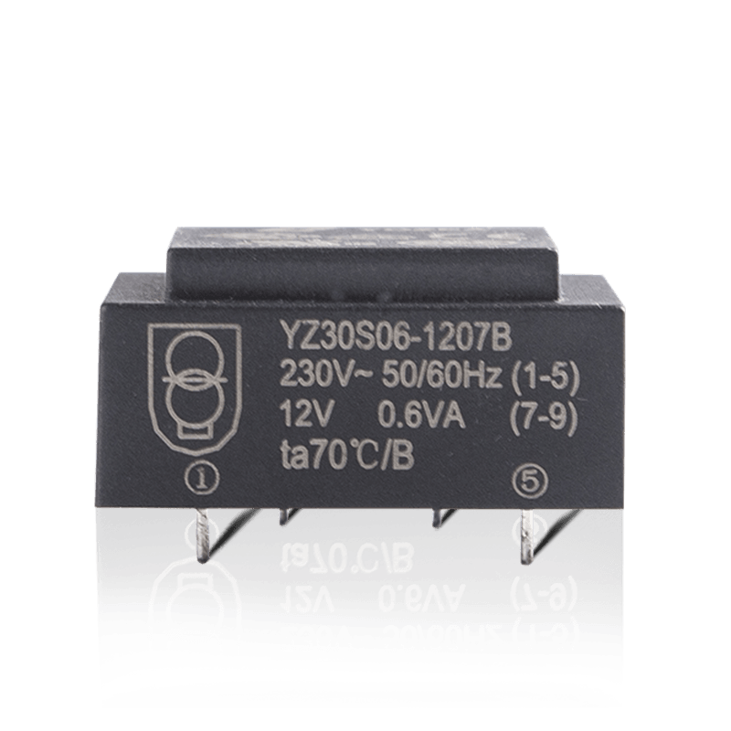 YZ30S08-1207B Laagfrequente 0.8VA PCB-montage Step Down Transformer 50HZ